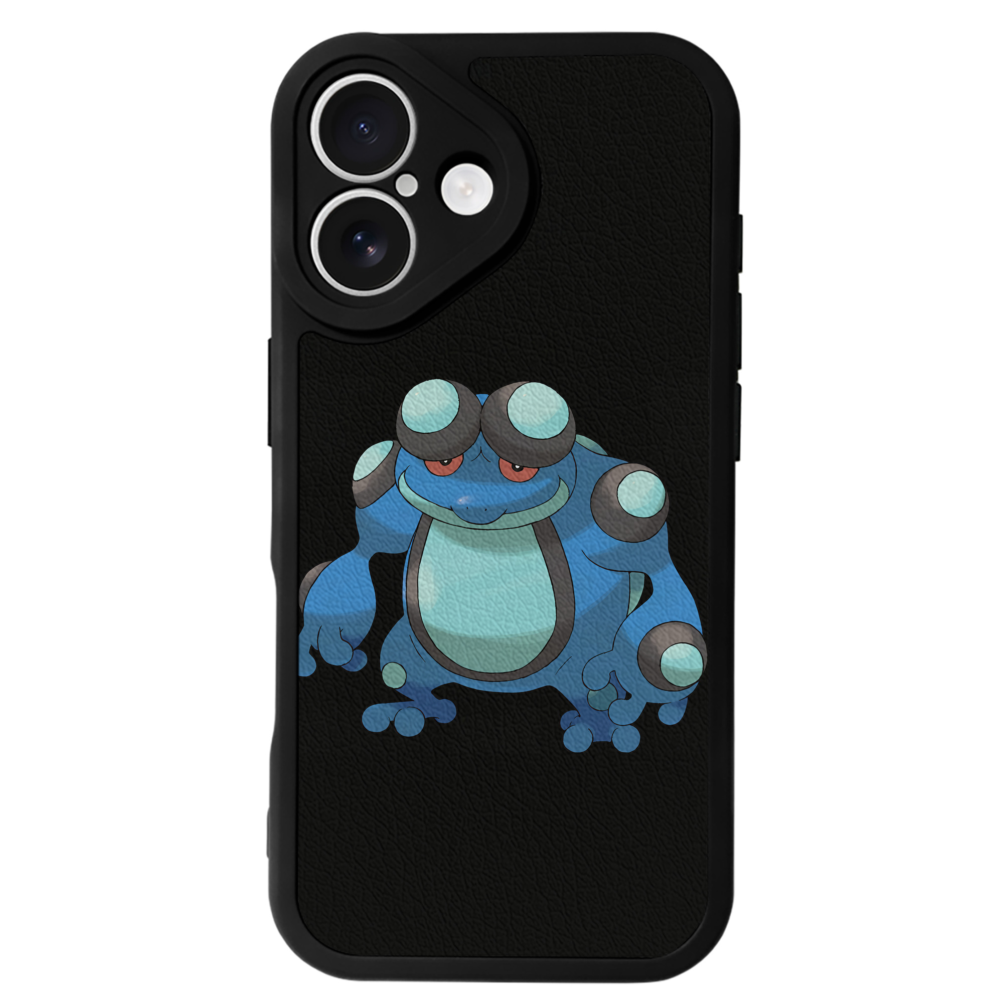 （画像用） ポケットモンスター Pokémon 【iPhone 16シリーズ対応】シリコンスマホケース（レザー調） 材質：シリコン